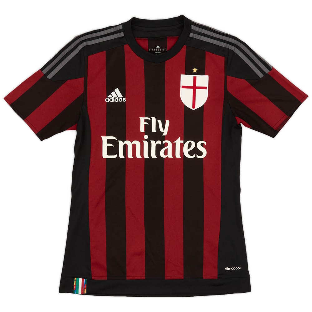 2015-16 AC Milan Home Shirt - 9/10 - (S)