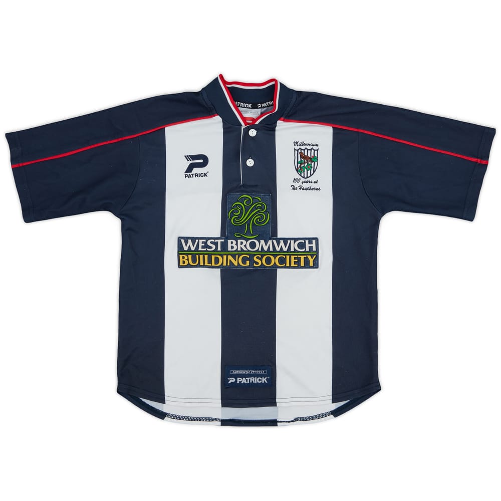 2000-02 West Brom Home Shirt - 6/10 - (M.Boys)