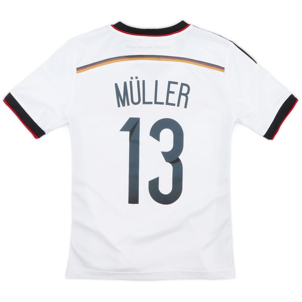 2014-15 Germany Home Shirt Muller #13 - 8/10 - (M.Boys)