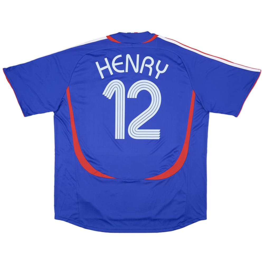 2006-07 France Home Shirt Henry #12 - 9/10 - (XXL)