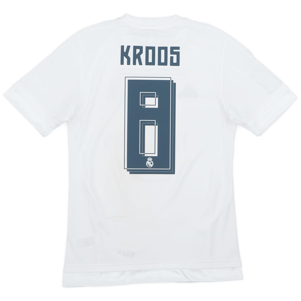 2015-16 Real Madrid Home Shirt Kroos #8 - 6/10 - (S)