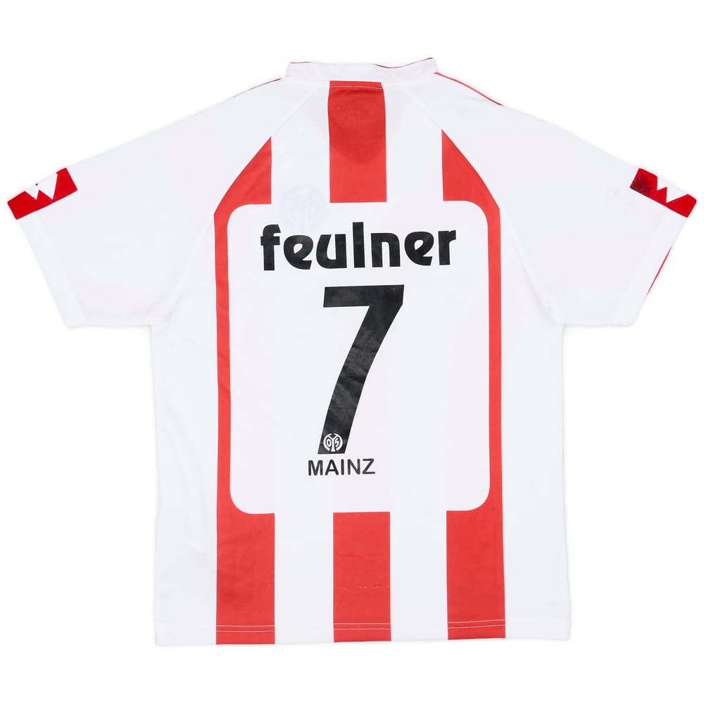 2006-07 FSV Mainz Home Shirt Feulner #7 - 7/10 - (S)