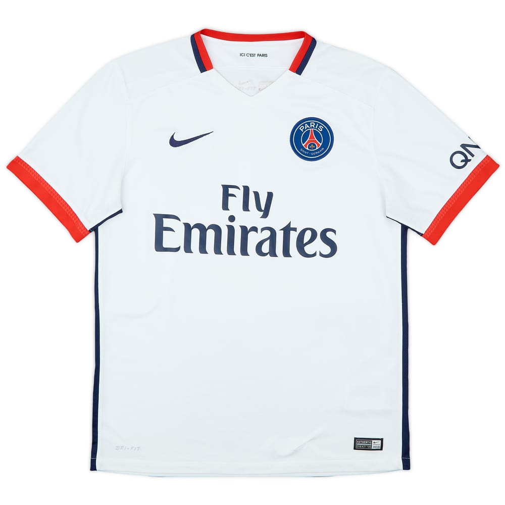 2015-16 Paris Saint-Germain Away Shirt - 8/10 - (M)