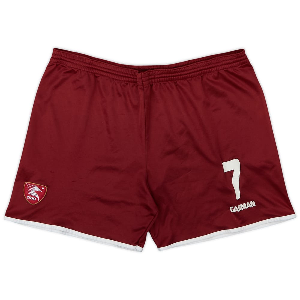 2002-03 Salernitana Player Issue Home Shorts #7 - 6/10 - (L)