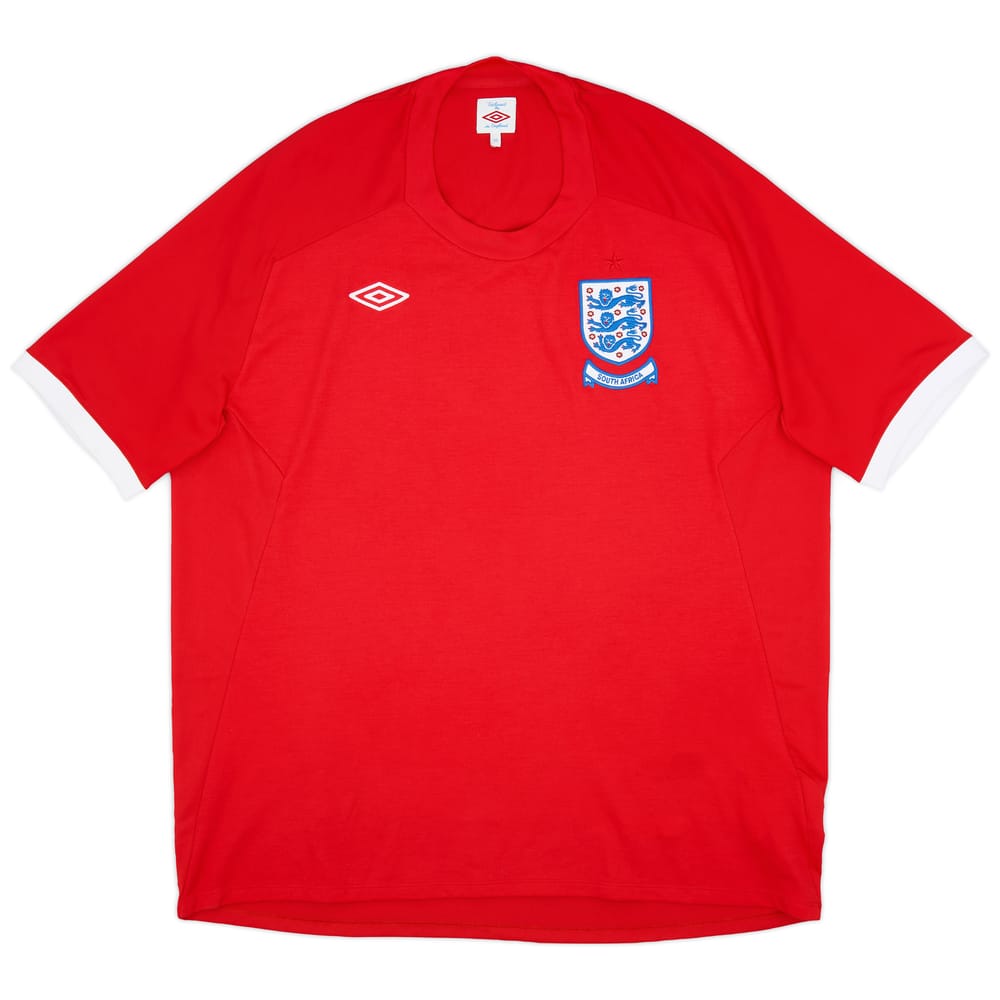 2010-11 England 'South Africa' Away Shirt - 9/10 - (3XL)