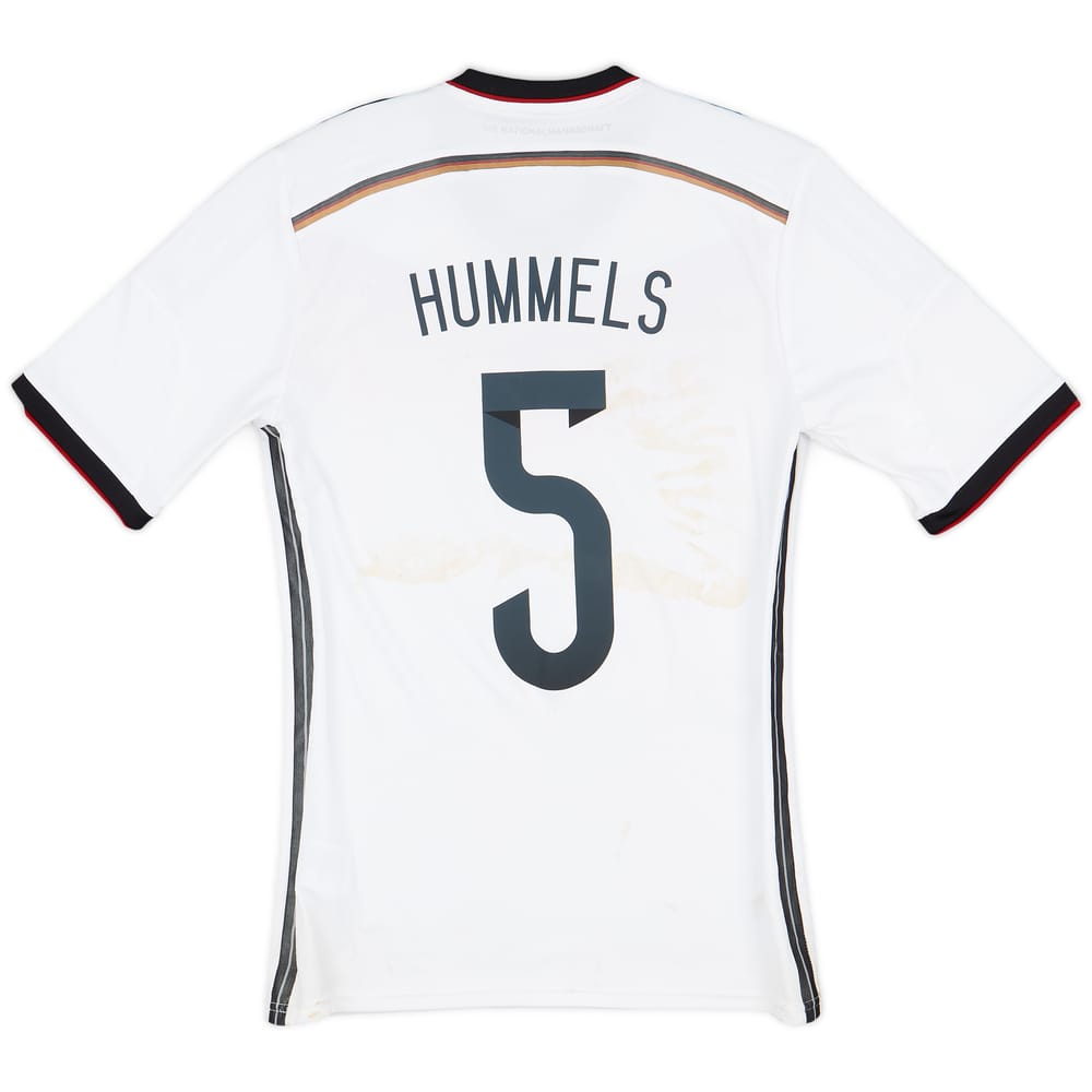 2014-15 Germany Home Shirt Hummels #5 - 9/10 - (S)