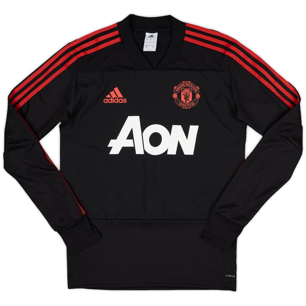 2018-19 Manchester United adidas Sweat Top - 8/10 - (S)