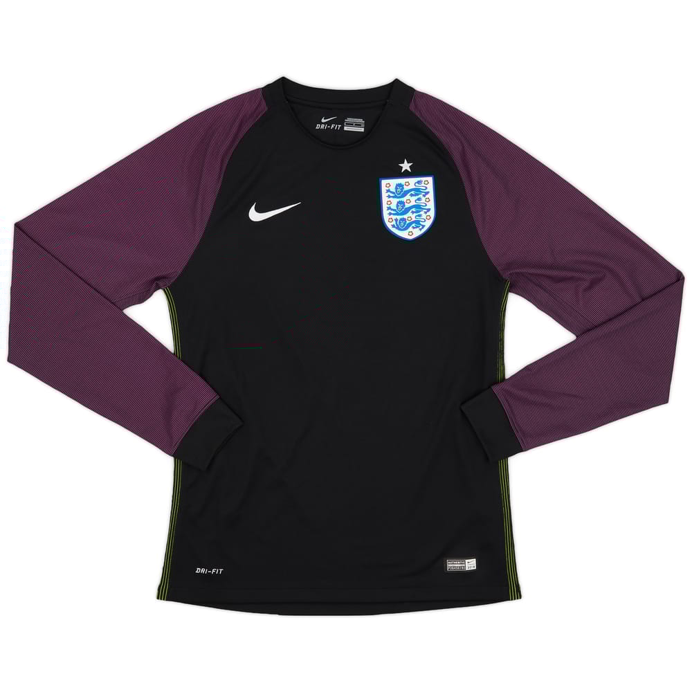 2016-18 England GK Shirt - 8/10 - (S)