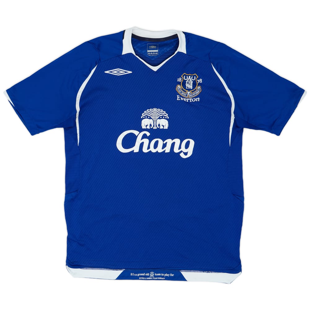 2008-09 Everton Home Shirt - 7/10 - (M)