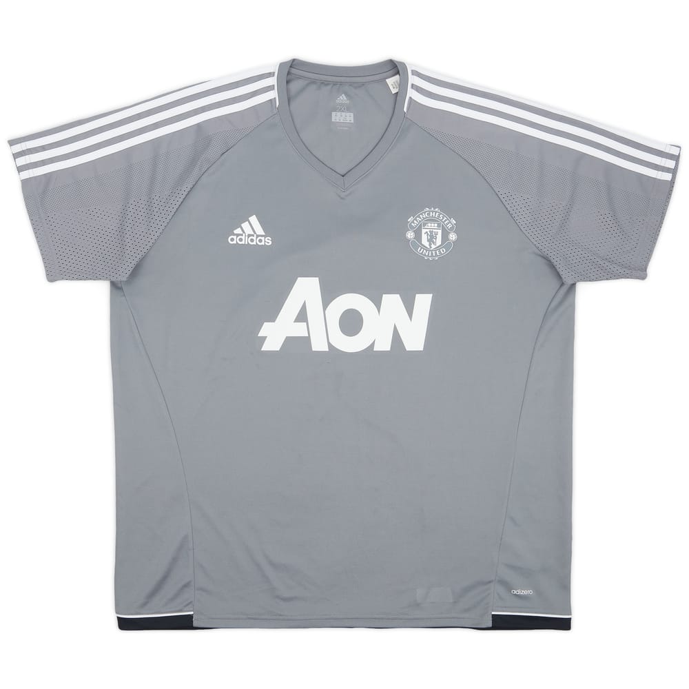 2017-18 Manchester United adidas Training Shirt - 8/10 - (XXL)