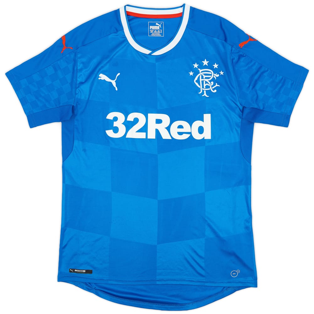 2016-18 Rangers Home Shirt - 7/10 - (M)