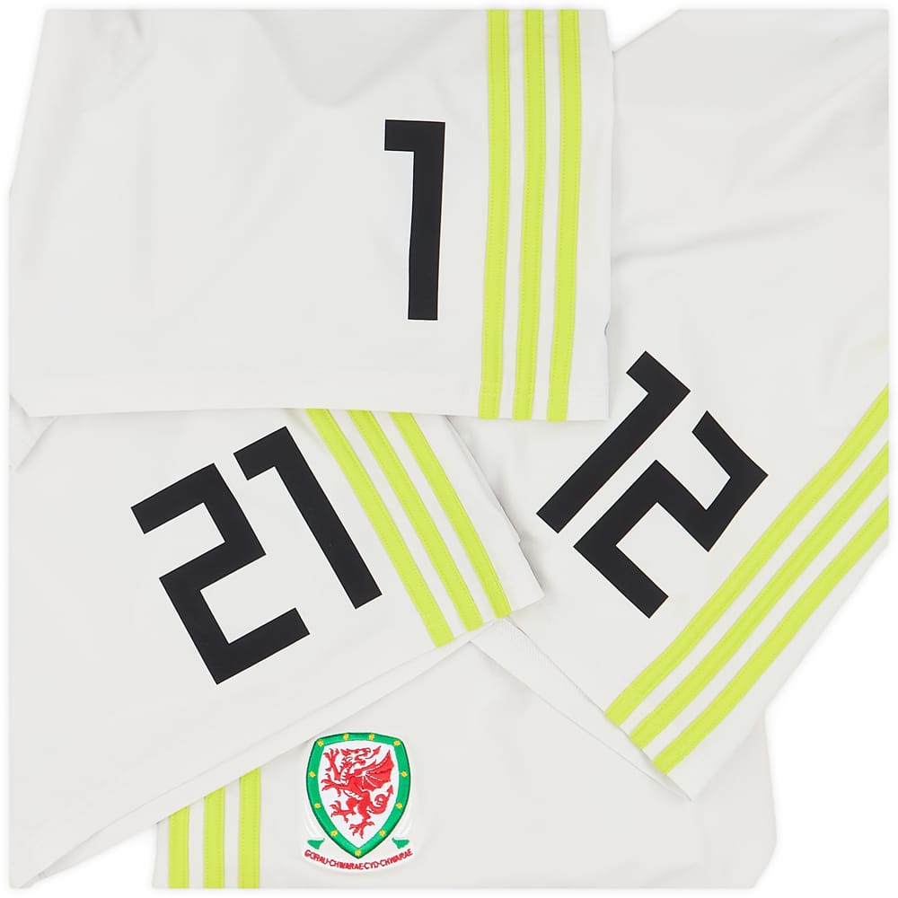 2018-19 Wales Player Issue GK Shorts # - 5/10