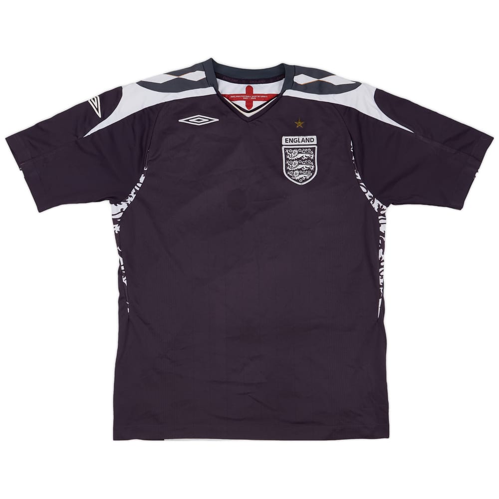 2007-09 England GK S/S Shirt - 6/10 - (L)