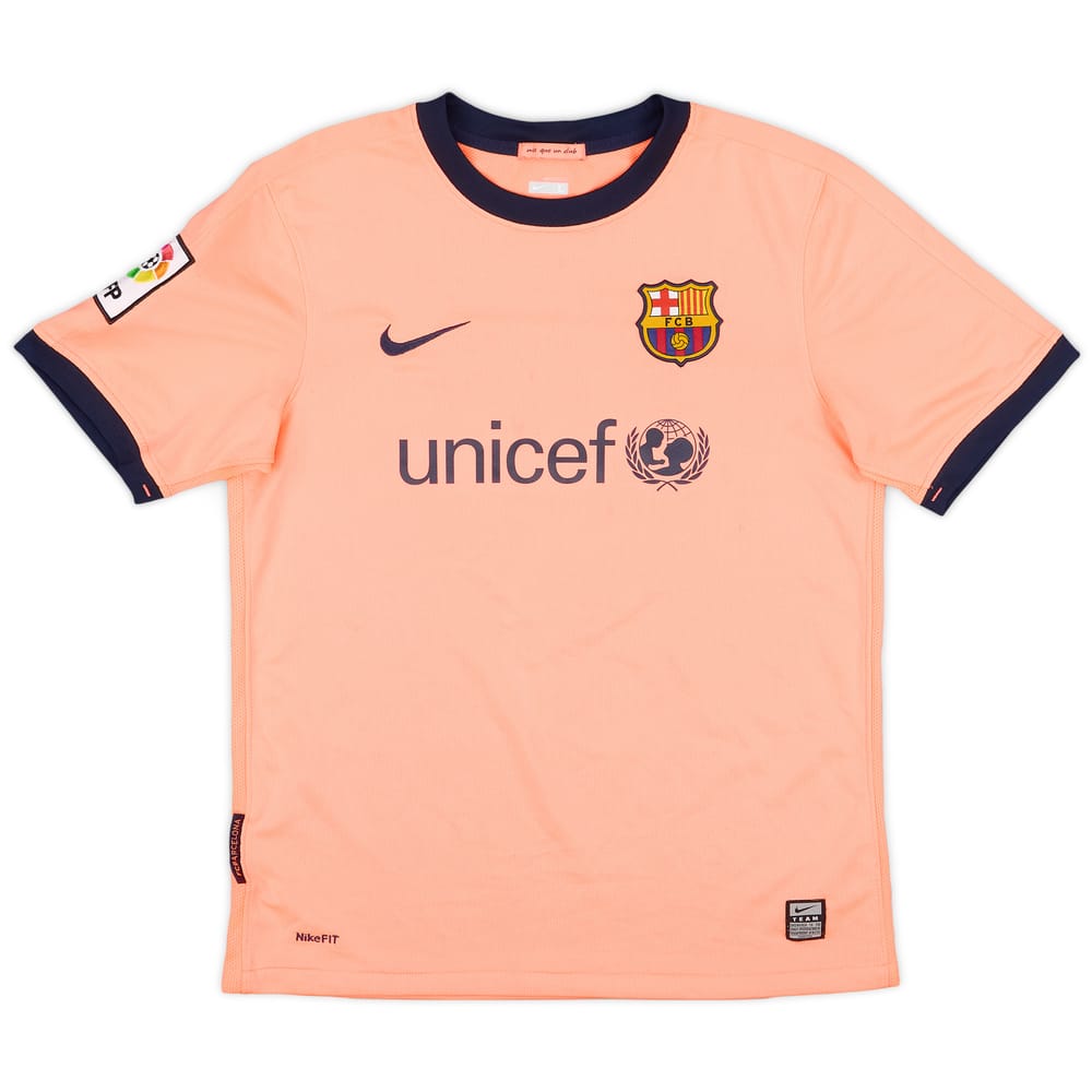 2009-10 Barcelona Away Shirt - 9/10 - (L.Boys)
