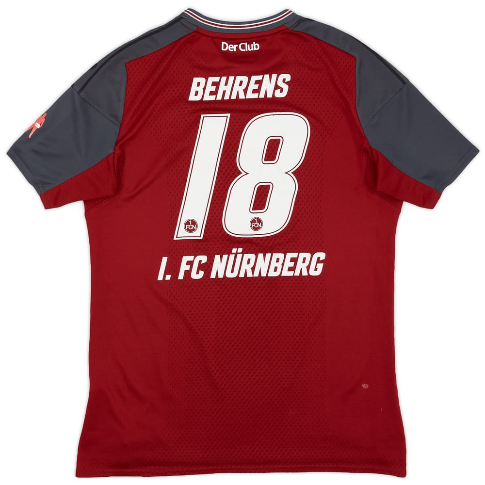 2017-18 Nurnberg Home Shirt Behrens #18 - 9/10 - (XL.Boys)