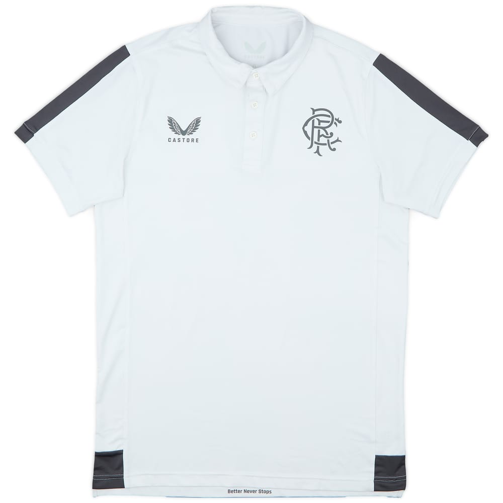 2022-23 Rangers Castore Polo Shirt - 7/10 - (S)