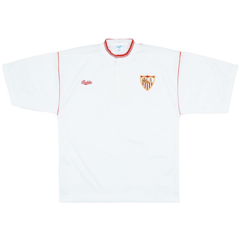 1990-92 Sevilla Home Shirt - 8/10 - (L)