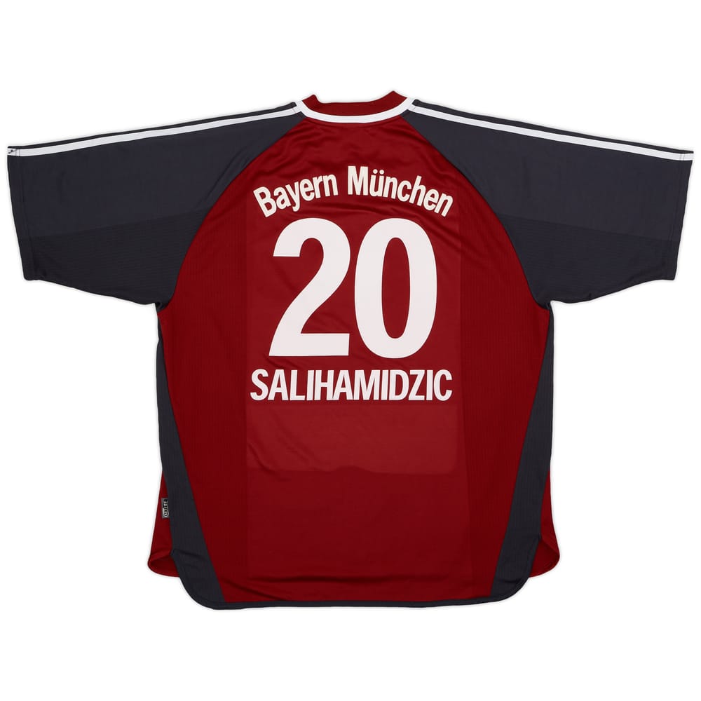 2001-02 Bayern Munich Home Shirt Salihamidzic #20 - 7/10 - (XXL)