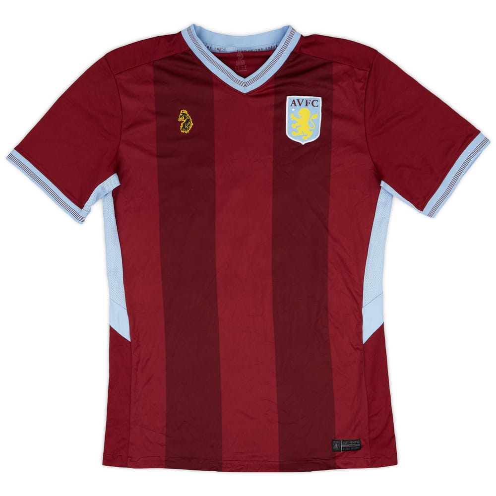 2018-19 Aston Villa Match Issue Home Shirt #14