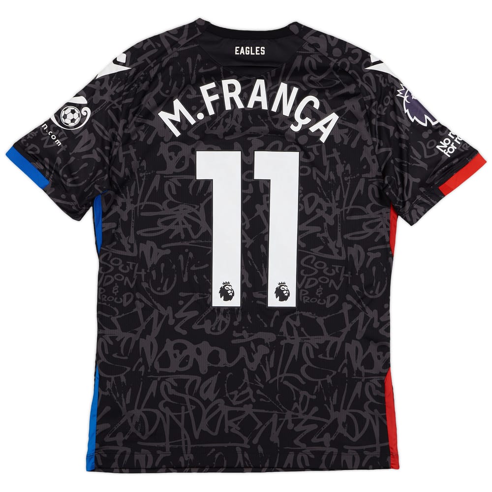 2023-24 Crystal Palace Match Issue Third Shirt M. Franca #11