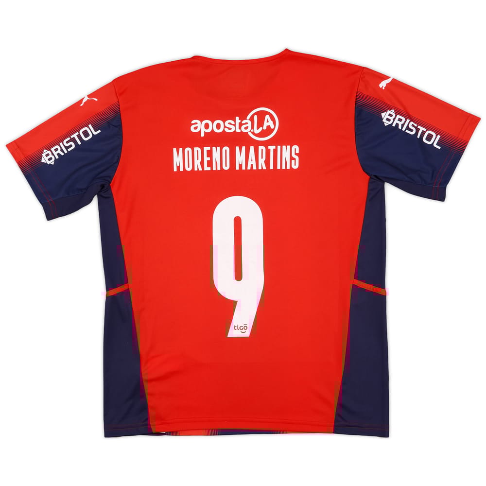 2022 Cerro Porteno Signed Home Shirt Moreno Martins #9 (L)