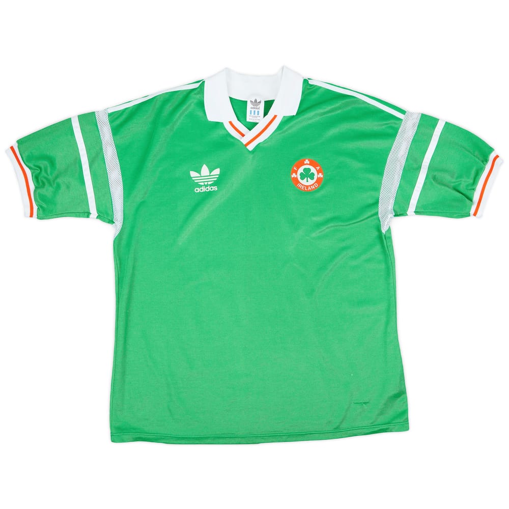 1988-90 Ireland Home Shirt - 8/10 - (XL)