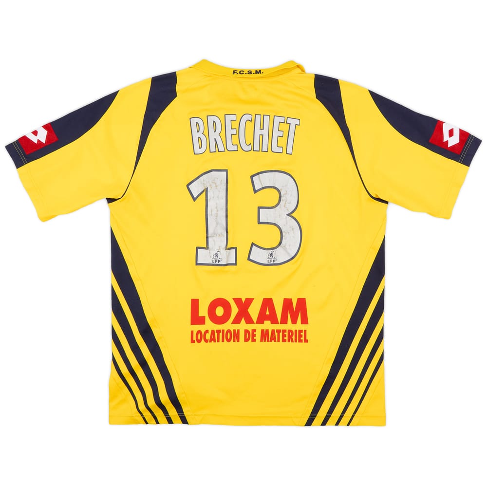 2007-08 Sochaux Home Shirt Brechet #13 - 5/10 - (XL)