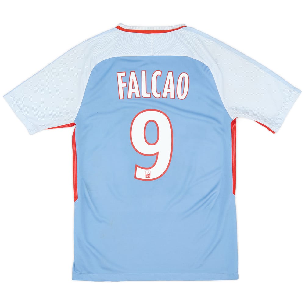 2017-18 Monaco Away Shirt Falcao #9 - 7/10 - (S)