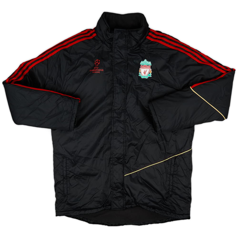 2009-10 Liverpool adidas CL Padded Bench Coat - 8/10 - (L/XL)