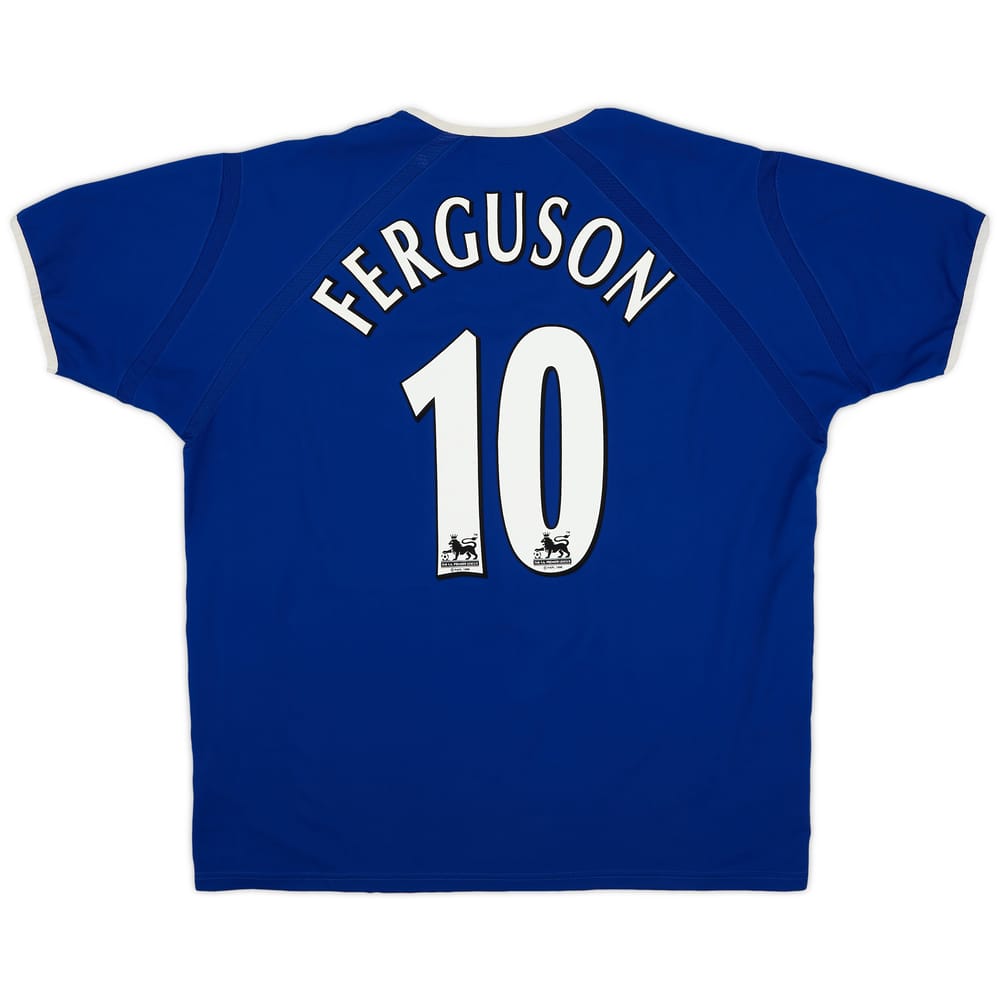 2003-04 Everton Home Shirt Ferguson #10 - 8/10 - (XL)