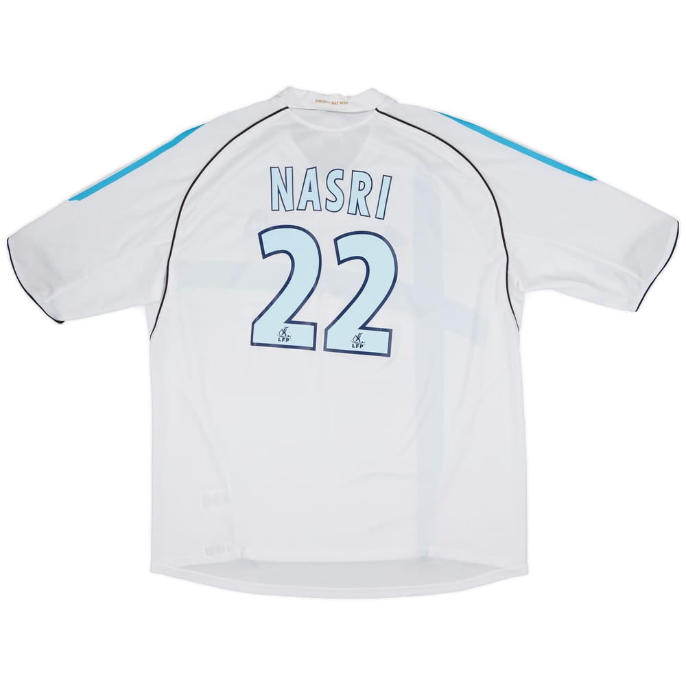 2005-06 Olympique Marseille Home Shirt Nasri #22 - 7/10 - (XXL)