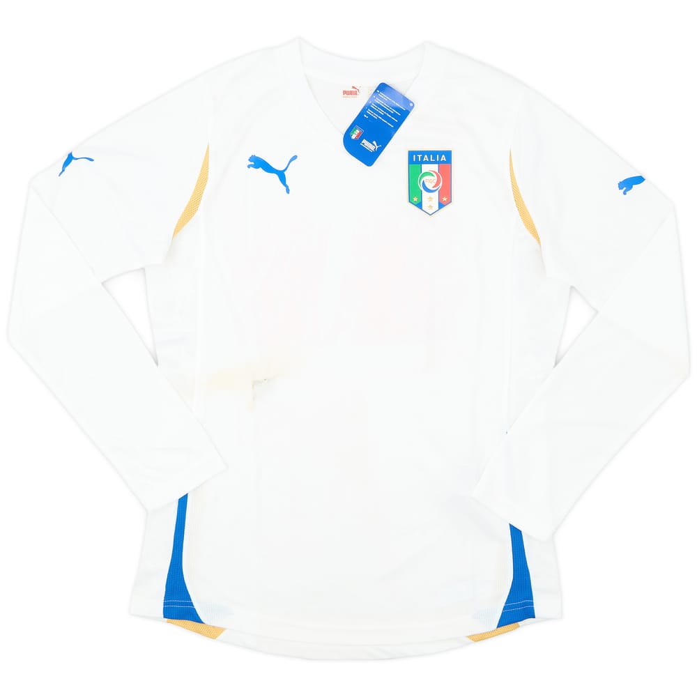 2010-12 Italy Women Player Issue Away L/S Shirt (M)