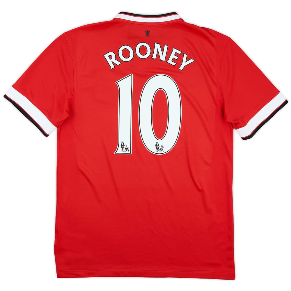2014-15 Manchester United Home Shirt Rooney #10 - 5/10 - (M)