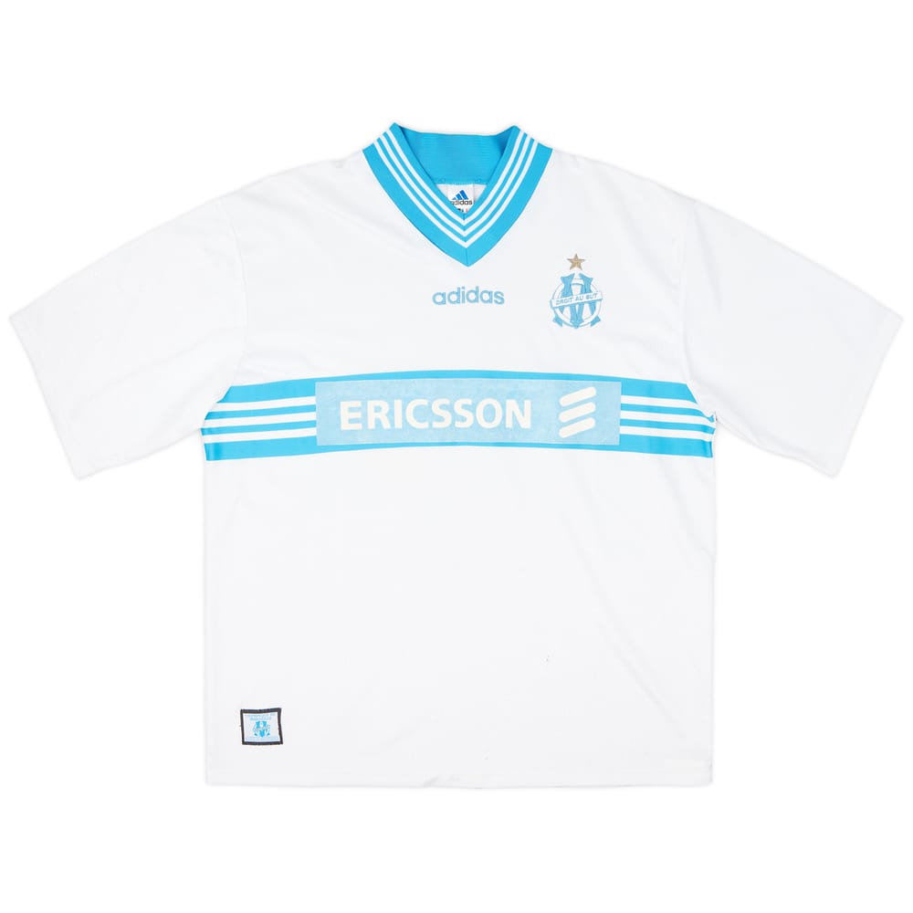 1997-98 Olympique Marseille Home Shirt - 8/10 - (XL)