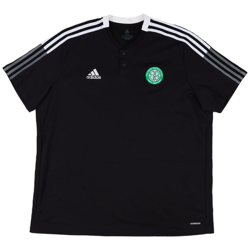 2021-22 Celtic adidas Polo Shirt - 8/10 - (XXL)