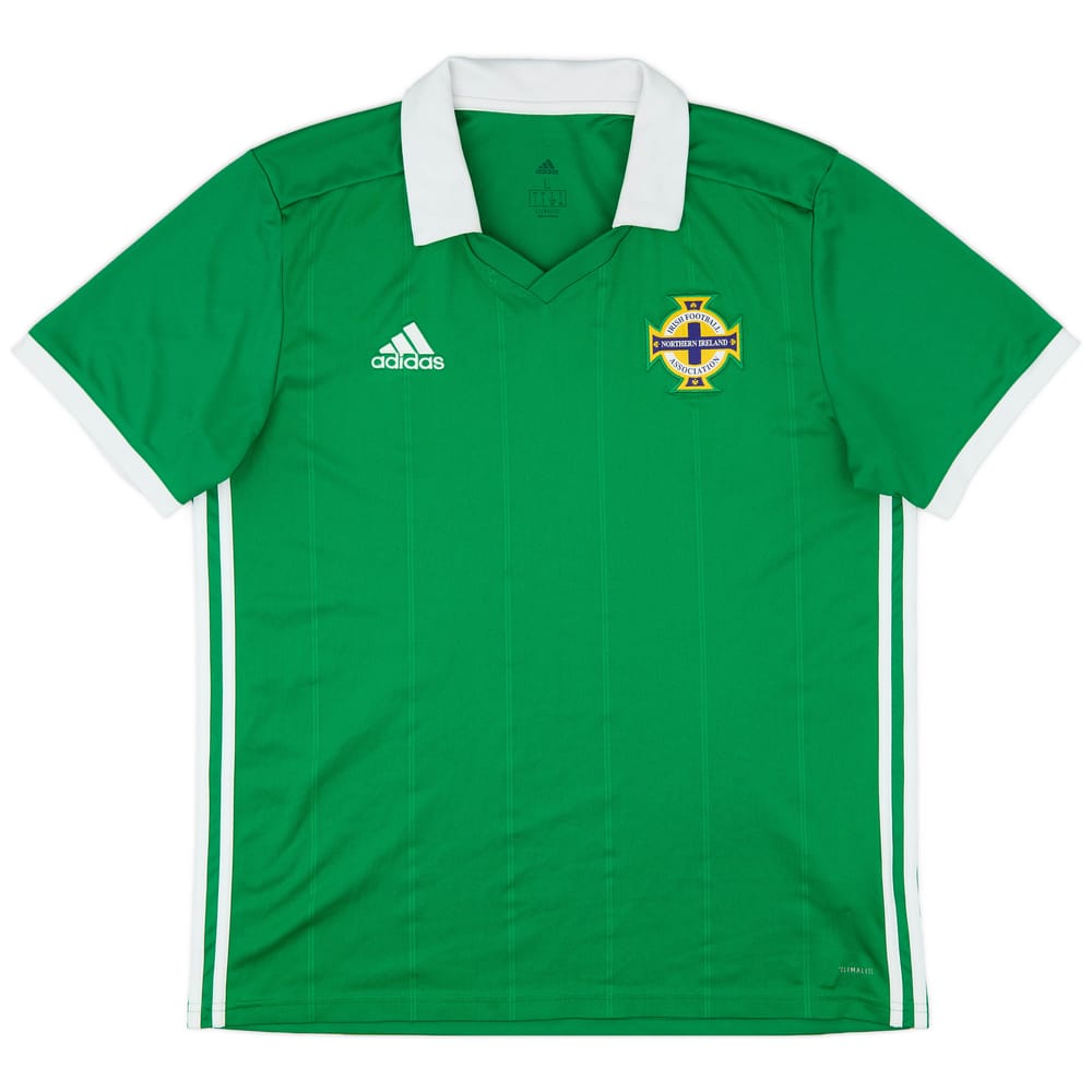 2018-19 Northern Ireland Home Shirt - 9/10 - (L)