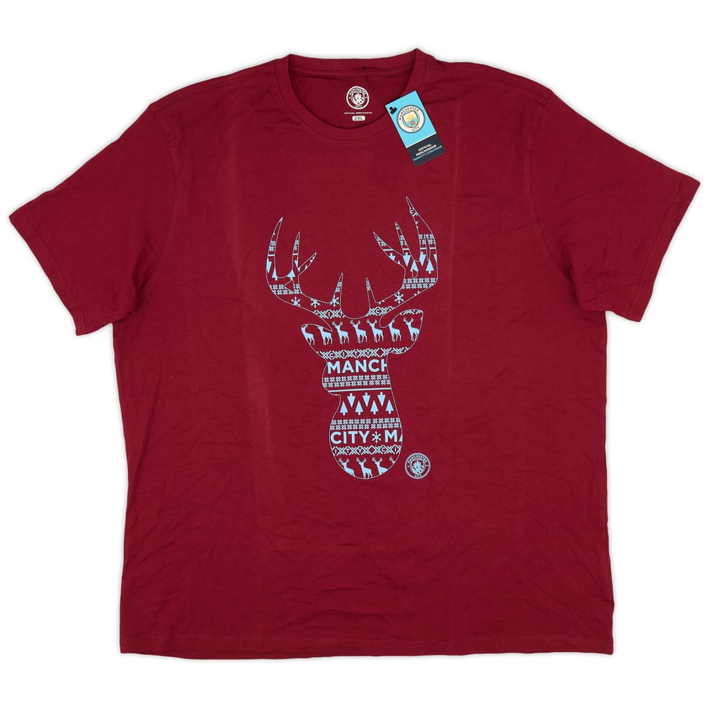 2017-18 Manchester City Christmas Graphic Tee (XXL)