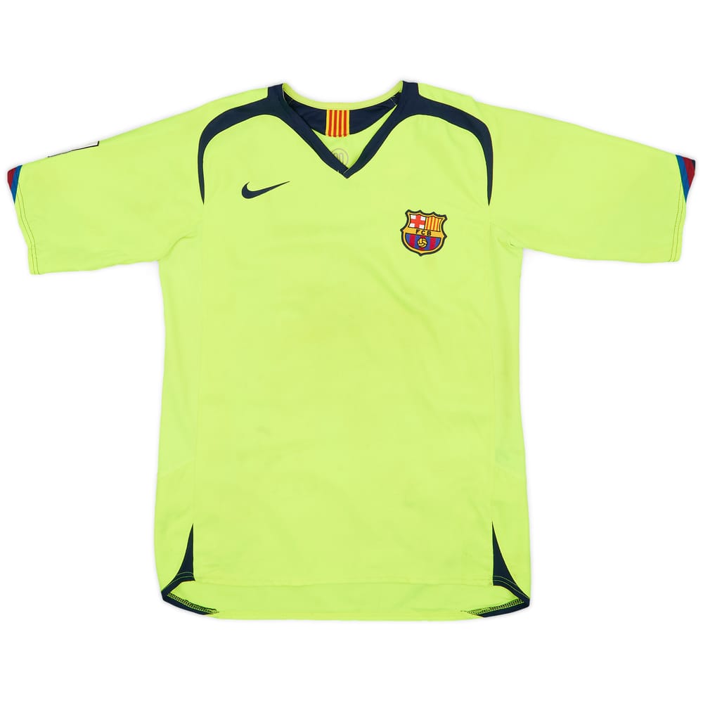 2005-06 Barcelona Away Shirt - 6/10 - (XL.Boys)
