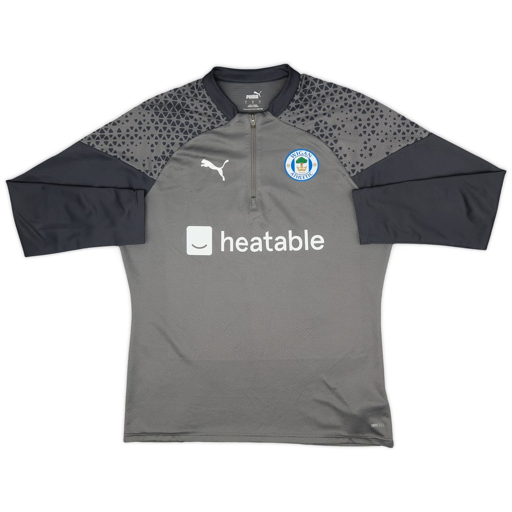 2022-23 Wigan Puma 1/4 Zip Drill Top - 10/10 - (L)