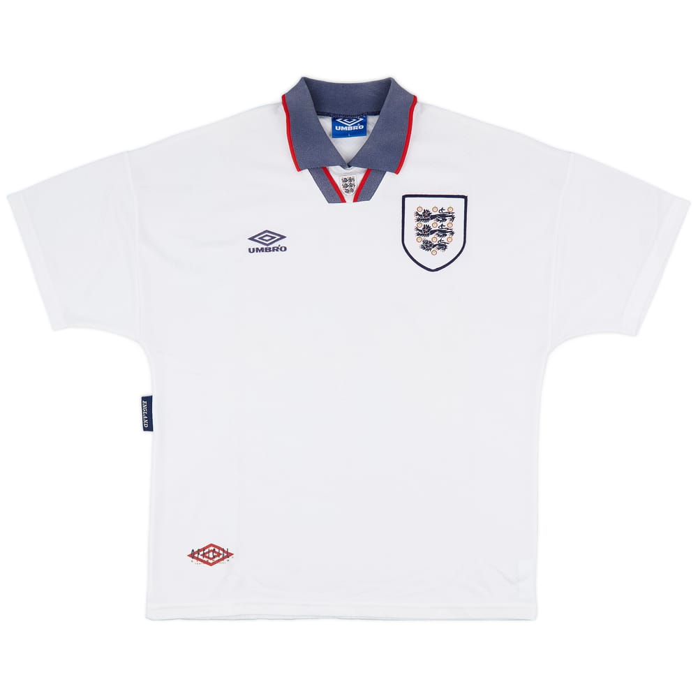 1993-95 England Home Shirt - 6/10 - (L)
