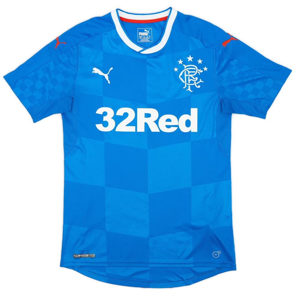 2016-18 Rangers Home Shirt - 7/10 - (S)