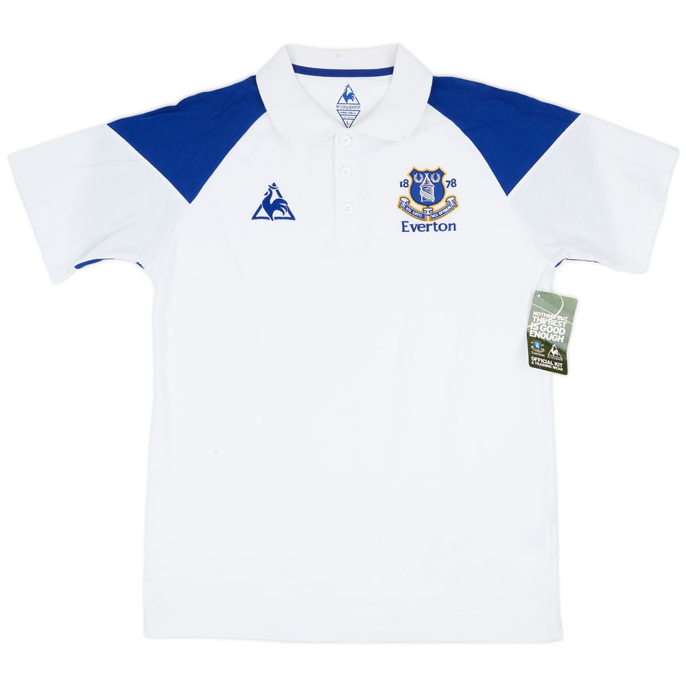 2009-10 Everton Le Coq Sportif Polo Shirt (L)