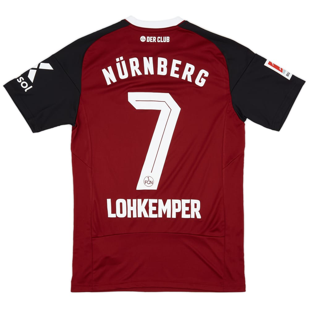 2022-23 Nurnberg Match Issue Home Shirt Lohkemper #7