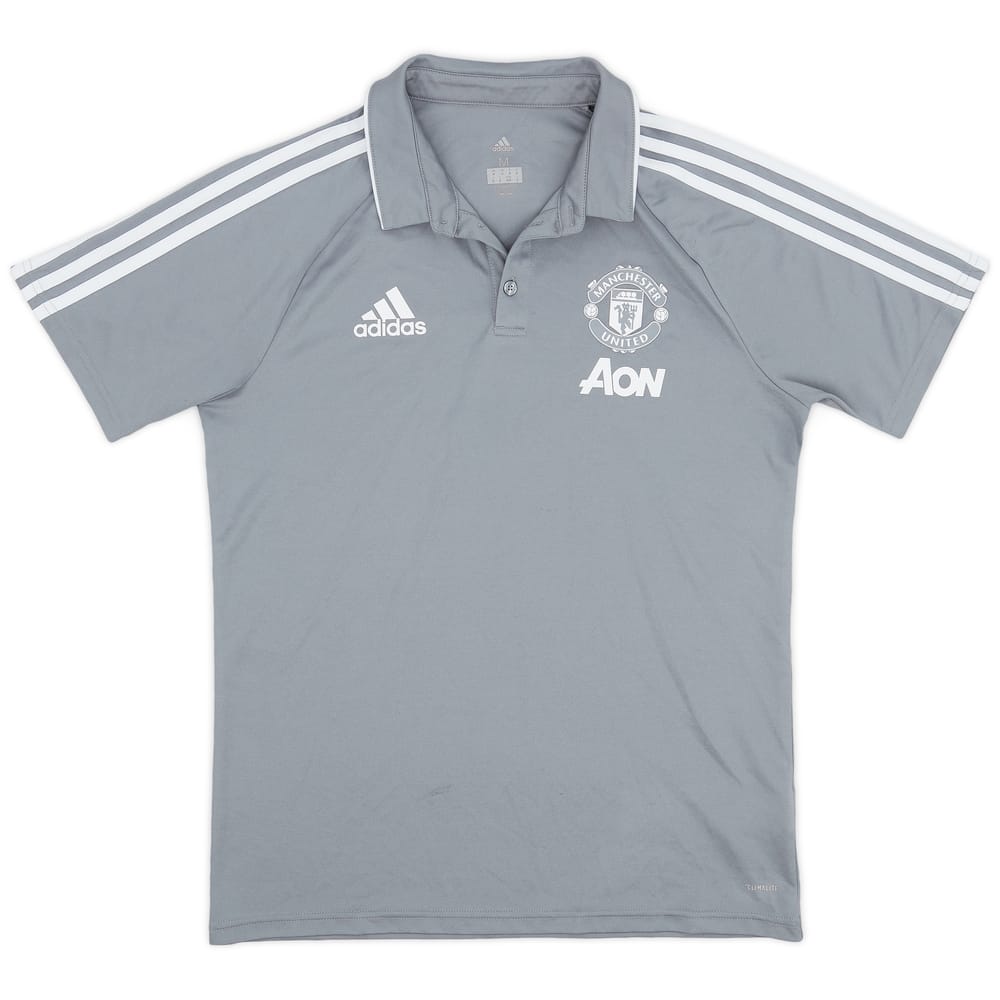 2017-18 Manchester United adidas Polo Shirt - 7/10 - (M)