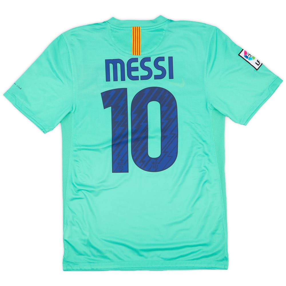 2010-11 Barcelona Away Shirt Messi #10 - 7/10 - (S)