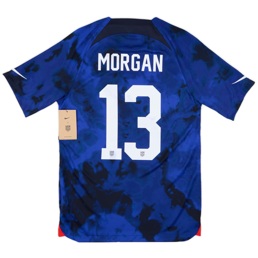 2022-23 USA Women's Away Shirt Morgan #13 (Men's S)