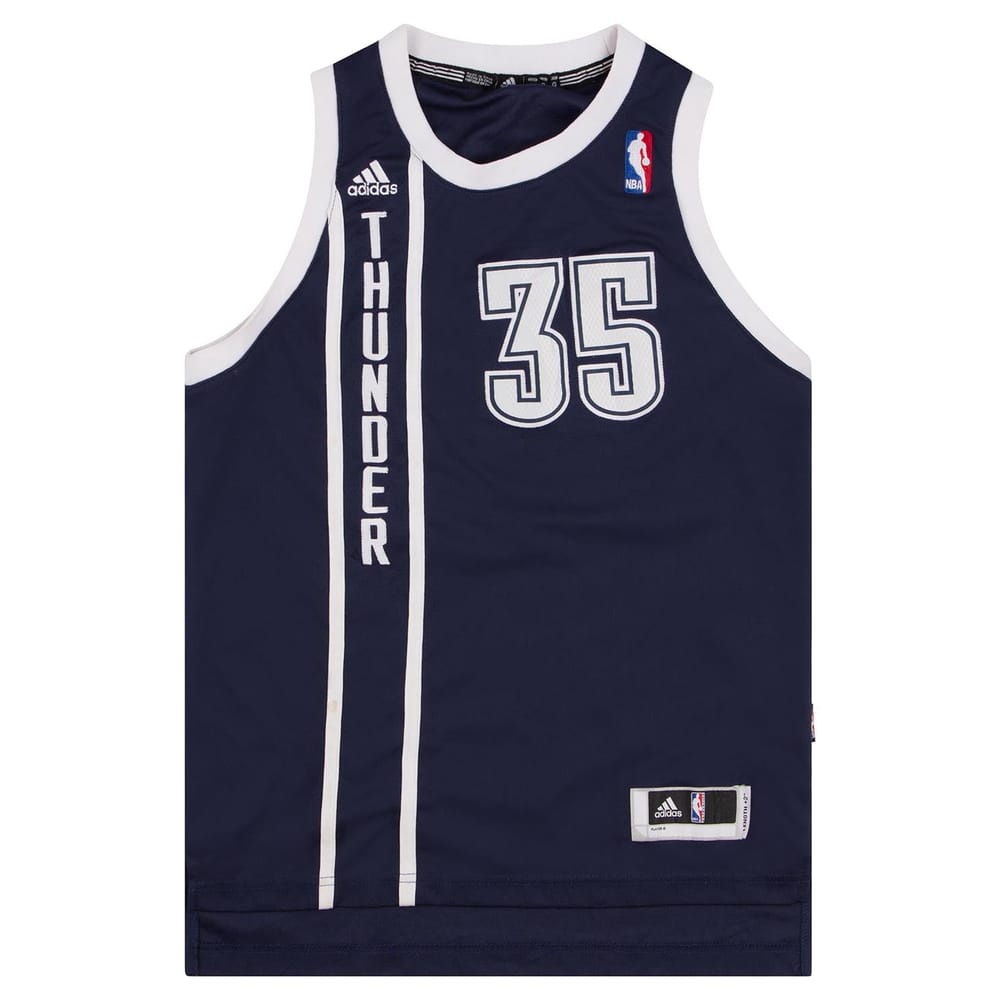 2012-14 Oklahoma City Thunder Durant #35 adidas Swingman Jersey (Alternate) Y