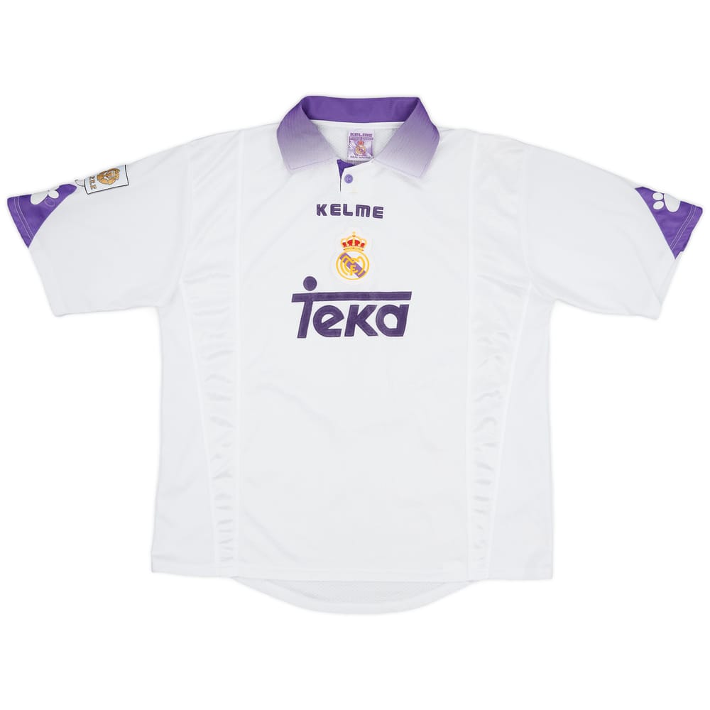 1997-98 Real Madrid Home Shirt - 7/10 - (XL)