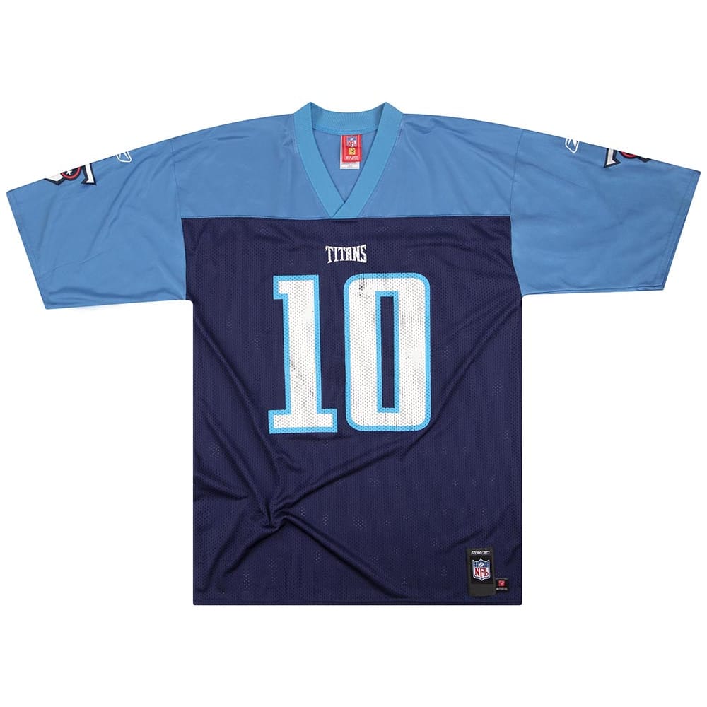 2007 Tennessee Titans Young #10 Reebok Replica Jersey (Home) L