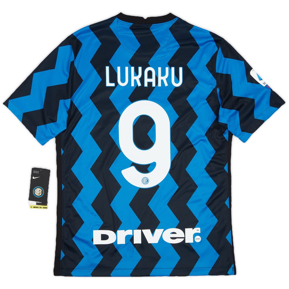 2020-21 Inter Milan Home Shirt Lukaku #9 (M)